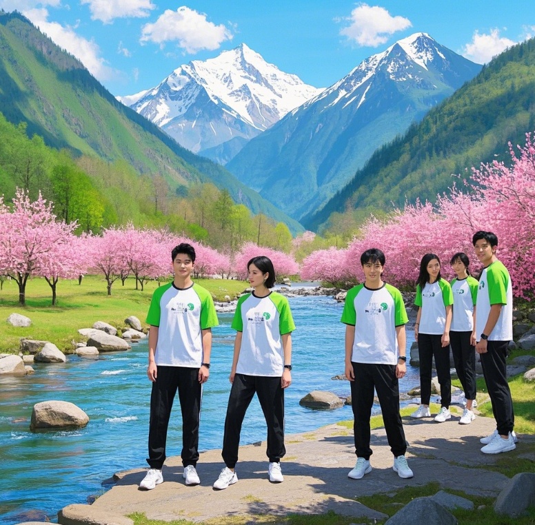 我和春天有个约会之秦岭深处的团建手记